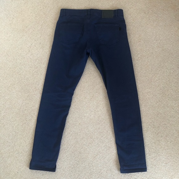 BALENCIAGA Navy Chinos, Size 32 - Picture 4 of 16
